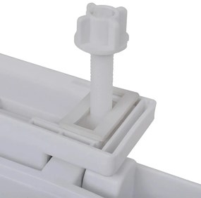 vidaXL Κάλυμμα Λεκάνης με Μηχανισμό Soft Close Τετράγωνο