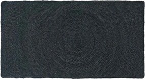 vidaXL Χαλιά χώρου Σκούρο Γκρι 60 x 110 cm Γιούτα