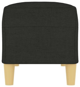vidaXL Πάγκος Μαύρος 100x35x41 εκ. Υφασμάτινος