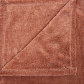 Κουβέρτα Καναπέ Fleece (130x180) A-S Throw Terracotta 131648S
