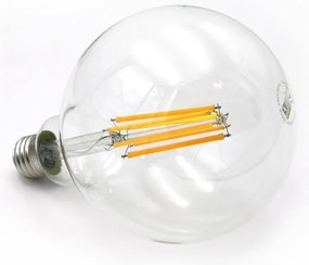 Adeleq Led Λάμπα Cog Globe Φ125 Διάφανο Ε27 16W 230V Θερμό 13-271251600