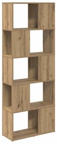 vidaXL Κέντρο ψυχαγωγίας Καφέ 60 x 24 x 155 εκ Επεξεργασμένο ξύλο