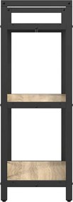 vidaXL Ράφι Βιβλίων Δρύς Sonoma 56 x 34 x 96 εκ Επεξεργασμένο ξύλο