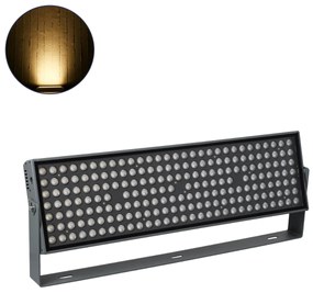 GloboStar FLOOD-ZANA 90560 Προβολέας Wall Washer για Φωτισμό Κτιρίων LED 200W 18000lm 30° DC 24V Αδιάβροχο IP65 Μ70 x Π29 x Υ10cm Θερμό Λευκό 2700K - Γκρι Ανθρακί - 3 Years Warranty - 90560