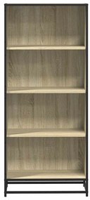 Βιβλιοθήκη Sonoma Oak 60x35x139 cm Ξύλινη κατασκευή - Καφέ
