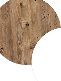 Έπιπλο τηλεόρασης Dello λευκό-oak 180x31x29εκ