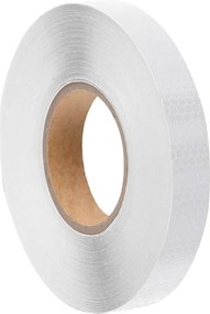 vidaXL Ταινία Ανακλαστική Λευκή 2,5 εκ. x 50 μ. από PVC