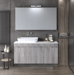 ΣΕΤ ΕΠΙΠΛΟΥ OMEGA TOP 120cm χρ.GREY OAK 9SOMT120GO 9SOMT120GO