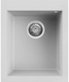 KARAG  QUADRA Νεροχύτης κουζίνας QUADRA 100 Bianco Titano 68 ELLECI 41x50cm KARAG-8032861055136