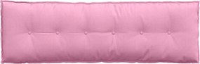 vidaXL Μαξιλάρι Πλάτης Ροζ 160 x 19 x 50 εκ ύφασμα