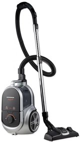 Heinner HVC-M800GREY Ηλεκτρική Σκούπα 800W με Κάδο 2.5lt, Μαύρη