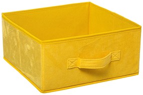 Κουτί Αποθήκευσης (31x31x15) F-V Velvet Storage Yellow 173698D