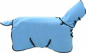 vidaXL Σαμάρι Ίππου Σκούρο Aqua 75 cm Πολυεστέρας