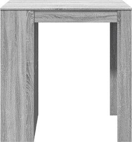 vidaXL Τραπέζι Μπαρ Γκρι Sonoma 102x70x103,5 εκ. Επεξεργ. Ξύλο