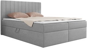 Επενδυμένο κρεβάτι Everest-Gkri-180 x 200