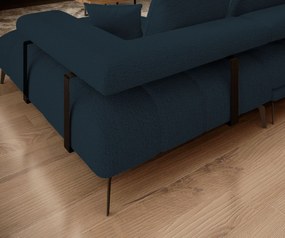 Γωνιακός καναπές Magnito Plus-Gkri Skouro-Δεξιά