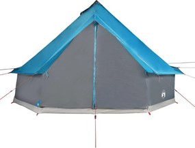 vidaXL Σκηνή Οικογενειακή Tipi 12 Ατόμων Αδιάβροχη Μπλε