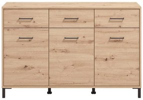 Κομότα - Μπουφές Vienne 3K3F Artisan  138x40x90 εκ. 138x40x90 εκ.