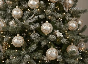 Γυάλινο στολίδι Silverleaf