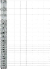 vidaXL Άγριος Φράκτης με Στηρίγματα 25 x 1,6 μ. (Π x Υ)