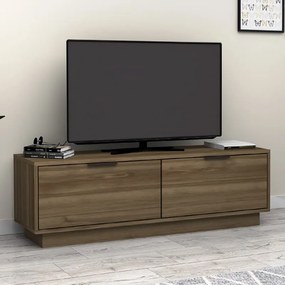 Έπιπλο τηλεόρασης Lisa καρυδί 140x35x43εκ