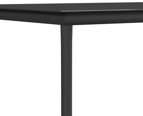 vidaXL Σετ Τραπεζαρίας Κήπου 3 τεμ. Συνθ. Ρατάν / Ατσάλι με Μαξιλάρια