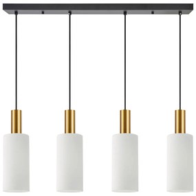 Φωτιστικό Οροφής Πολύφωτο Homelighting 77-8658 Gold/White