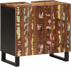 vidaXL Έπιπλο Νιπτήρα 62 x 33 x 58 εκ. Μασίφ Ανακυκλ. &amp; Επεξ. Ξύλο