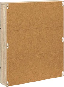 vidaXL Ράφι Περιοδικών Δρύς Sonoma 60 x 12 x 70 εκ Επεξεργασμένο Ξύλο