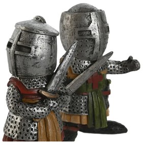 Διακοσμητική Φιγούρα Home ESPRIT Γκρι 6 x 4 x 9 cm (x2)