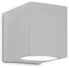 Απλίκα Φωτιστικό Τοίχου G9 15W IP44 Γκρι Up 326986 Ideal Lux-326986-Γκρι 326986