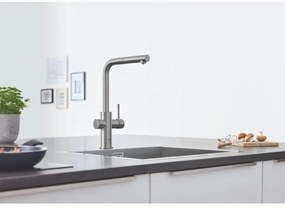 Μπαταρία κουζίνας με σπιραλ Grohe Blue Home-Ashmi Mat