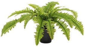 Τεχνητό Φυτό Σε Γλάστρα Boston Fern 022411 H36cm Green Polyester,Πλαστικό