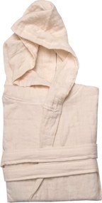 Μπουρνούζι Μουσελίνα Small/Medium Adelina 4 Ivory