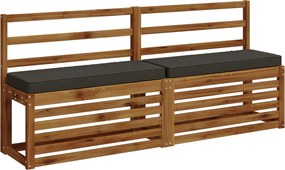 vidaXL Μαξιλάρια Πάγκου 2 Τεμαχίων VUGHT 2 pcs 100% Πολυεστέρας