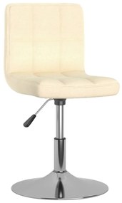 3087460  SWIVEL DINING CHAIRS 6 PCS CREAM FABRIC (334211×3) 3087460