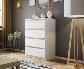 Συρταριέρα Juniper 4S-Leuko