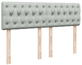 ΚΡΕΒΑΤΙ BOXSPRING ΜΕ ΣΤΡΩΜΑ ΑΝΟΙΧΤΟ ΓΚΡΙ 140X200 ΕΚ. ΒΕΛΟΥΔΙΝΟ 3287764