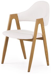 60-20970 K247 chair color: white DIOMMI V-CH-K/247-KR-BIAŁY, 1 Τεμάχιο