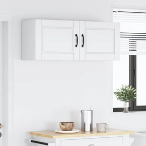vidaXL Ντουλάπα Τοίχου PORTO 2 pcs Λευκό Επεξεργασμένο Ξύλο