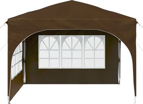 vidaXL Αυτοσχέδιο Μόρφωση 290 x 290 x 245 εκ Taupe