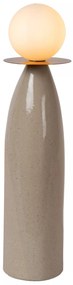 Φωτιστικό Επιτραπέζιο Lucide 13544-50-36 FIGARO Γκρι (Grey)|Λευκό (White)