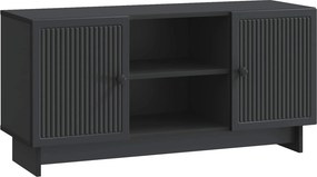 vidaXL Ντουλάπι TV 102 x 34,5 x 50 εκ. Μαύρο Επεξεργασμένο Ξύλο