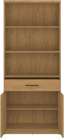 Βιβλιοθήκη Pavi Βελανιδιά 84.3x33.8x197.2cm