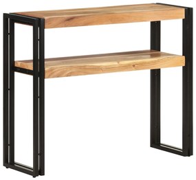vidaXL Τραπέζι Κονσόλα 90 x 30 x 75 εκ. από Μασίφ Ξύλο Ακακίας