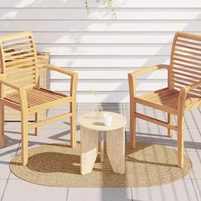 vidaXL Χαλί ZIZUR Καφέ 150 x 80 cm Πολυπροπυλένιο