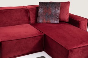 Corner Sofa Lego Corner 9 ( L1-O1-Chl) Burgundy