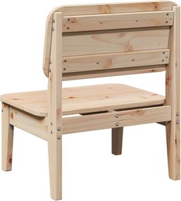 Καρέκλα κήπου vidaXL 60x52,5x72 cm Πεύκο μασίφ ξύλο