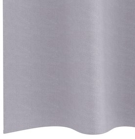 vidaXL Κουρτίνες 2 pcs Μεταλλικό Γκρι 225 x 140 εκ. Πολυεστέρας