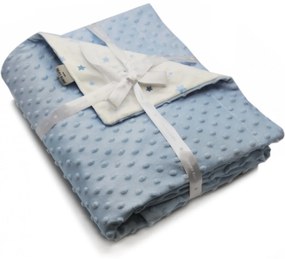 Κουβέρτα Κούνιας soft plus Fleece 110×140 PIERRE CARDIN TOPPY BLUE 110X140